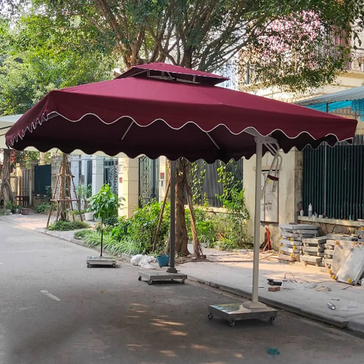 Hình ảnh Ô dù lệch tâm ngoài trời là gì