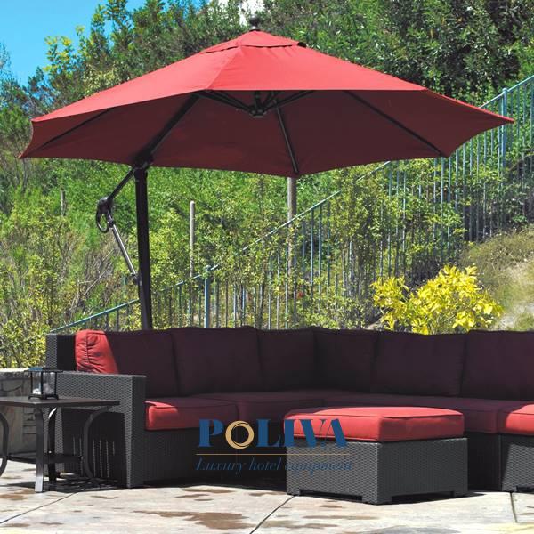 Hình ảnh Ô dù ngoài trời màu nào đẹp? Bí quyết chọn màu ô dù phù hợp không gian